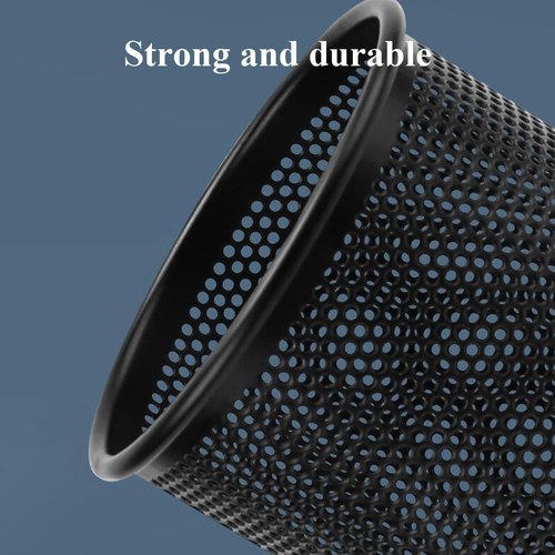 M&G Pen Holder - 6 Pack Mesh Desk Organizer for Office | Stylish Black Pencil Cup