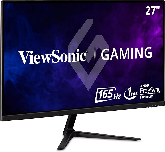 ViewSonic VX2718-P-MHD 27 Inch 1080p 1ms 180Hz Gaming Monitor with FreeSync, Eye Care, HDMI and DisplayPort