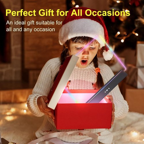 LED Note Board - Rechargeable 17-Inch Doodle Glow Light Up Desk Sign | 9 Modes for Home, Office & Classroom Decor
