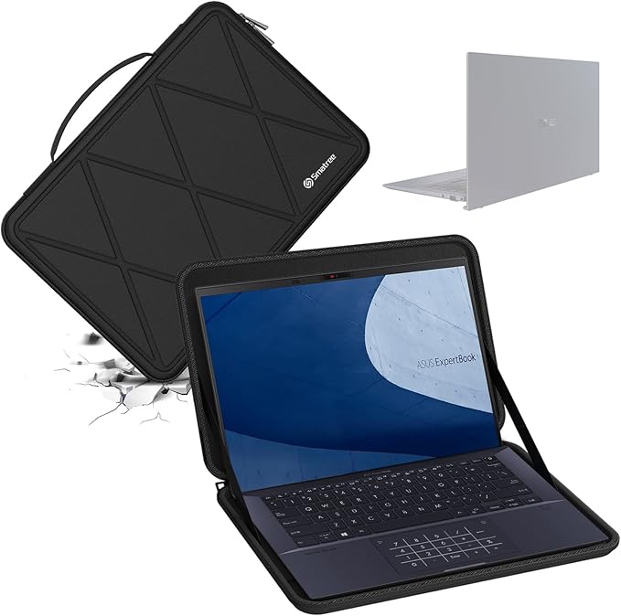 Smatree Hard EVA Protective Sleeve Case Compatible for 14 inch ASUS ExpertBook B9450, Chromebook CX9400/Flip CX5400, ProArt Display PA148CTV Portable Touchscreen Monitor (X8029)