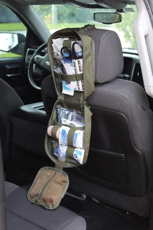 Luminary Advanced IFAK | MOLLE Rip-Away Trauma First Aid Kit - Quick Release Panel, Olive Drab