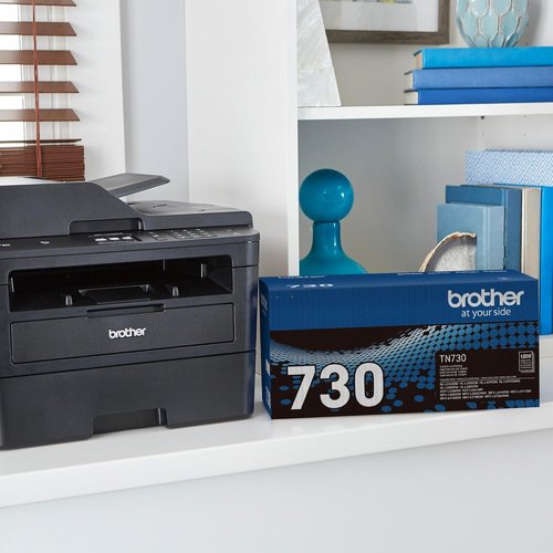 Brother Genuine TN730 Black Toner Cartridge - Standard Yield Up to 1,200 Pages | 1 Pack