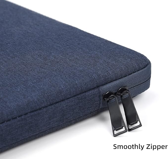 15.6 inch Laptop Sleeve Waterpoof Case for HP EVNY X360, HP Pavilion 15/ProBook 15, Acer Nitro 5 /Predator/Aspire 3 5 15.6, Lenovo Ideapad 3 15, Dell Inspiron 15, ASUS MSI Computer Bag(NavyBlue)