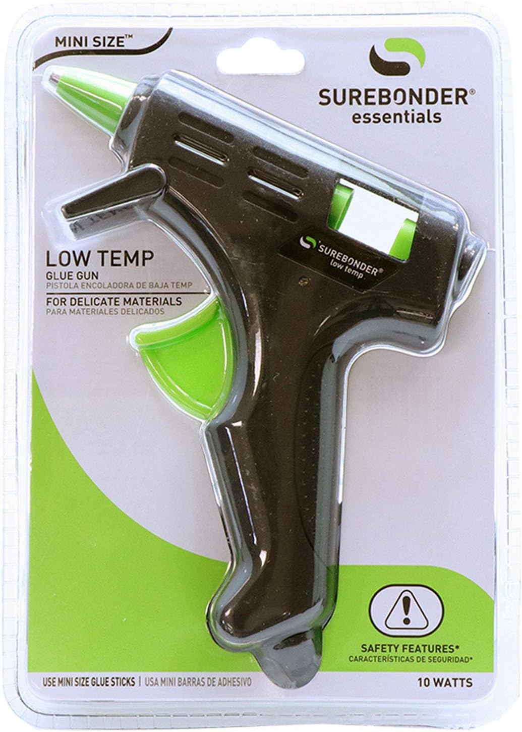 Surebonder LT-160 Mini Low Temperature Glue Gun - 10 Watt for Safe and Precise Crafting