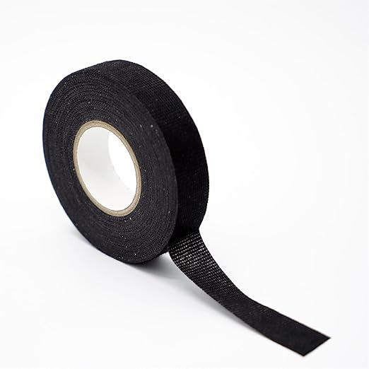 Wire Harness Tape, 3/4-Inch x 49-Foot (5-Pack), High Temp Wiring Loom Harness, Self-Adhesive Felt Cloth Electrical Tape for Automotive Engines, Noise Dampening, and Cable Protection