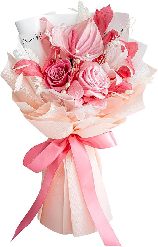 Forever Flower,Flowers for Delivery,Roses Bouquet Lasting for 3 years,Birthday Flowers,Sympathy Flowers,Gifts for Her Women Mom Grandma Wife Friends