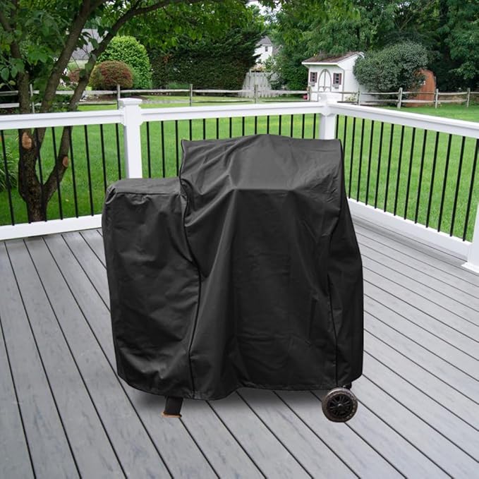 ZJYWSCH Grill Cover for Pit Boss Classic Onyx PB700NX Wood Pellet Grill Heavy Duty Pit Boss Classic 700 Onyx Edition 700NX Grill Cover Outdoor Waterproof