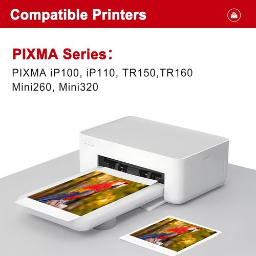 Canon PGI-35/CLI-36 Ink Cartridge Value Pack - 6-Pack Compatible Replacement for PIXMA Printers | 4 Black, 2 Color