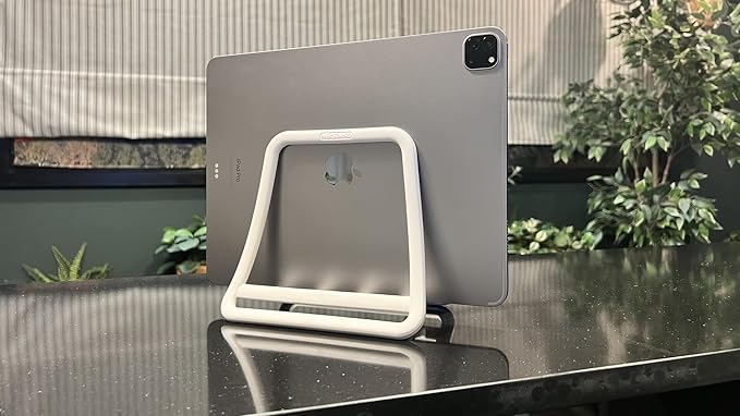 Nexstand K11 Vertical Laptop Stand for Desk,White Desktop Notebook Dock,Vertical Laptop Holder Space-Saving Organizer for All MacBook, Surface, Samsung, HP, Dell