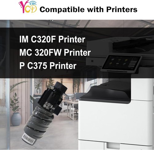 **Ricoh IMC320 Black Toner Cartridge - High Yield 16,000 Pages | Compatible with IMC320F, MC320FW, PC375**