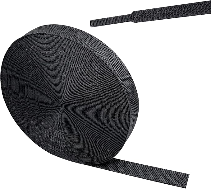 2 in 1 Heat Shrink Braided Sleeving Fabric Tubing-Ideal fit Irregular Shape Hose/Cable/Wire (3/8"(10mm), 60FT)