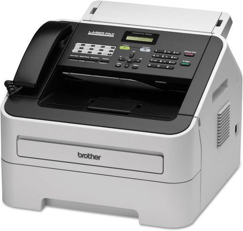 Brother FAX2940 Wireless Monochrome Printer - High-Speed Laser Fax, Scanner & Copier | Black/Gray