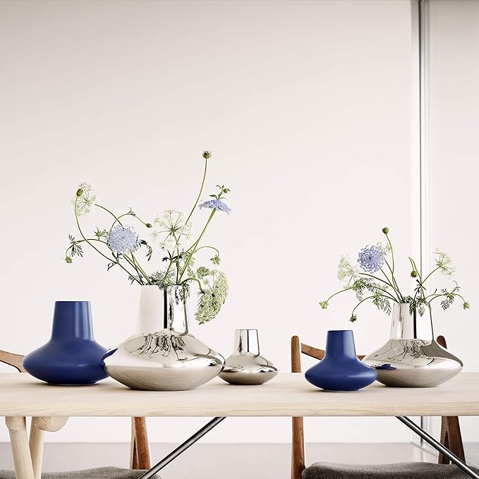Georg Jensen Henning Koppel Medium Stainless Steel Vase