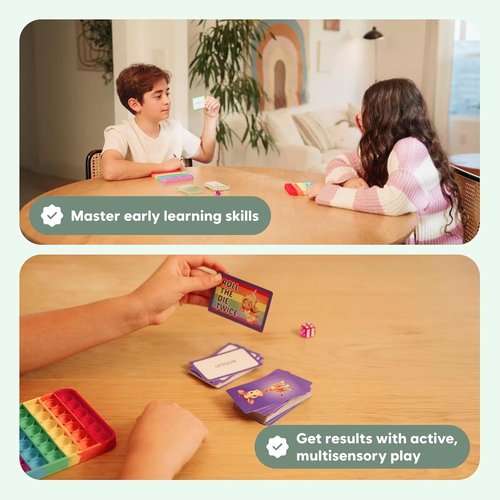 Fidget Game Vocabulary Words - Flash Card Game for Grades 4-6 | Develop Communication Skills & Reading Comprehension