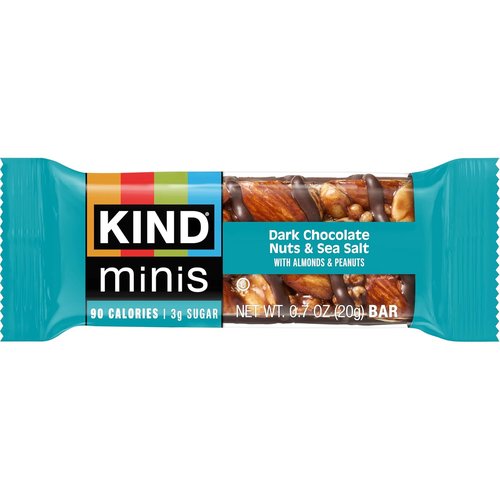 KIND Mini Snack Bars Variety Pack - Gluten Free, Low Sugar, Low Calorie Treats | 80 Count