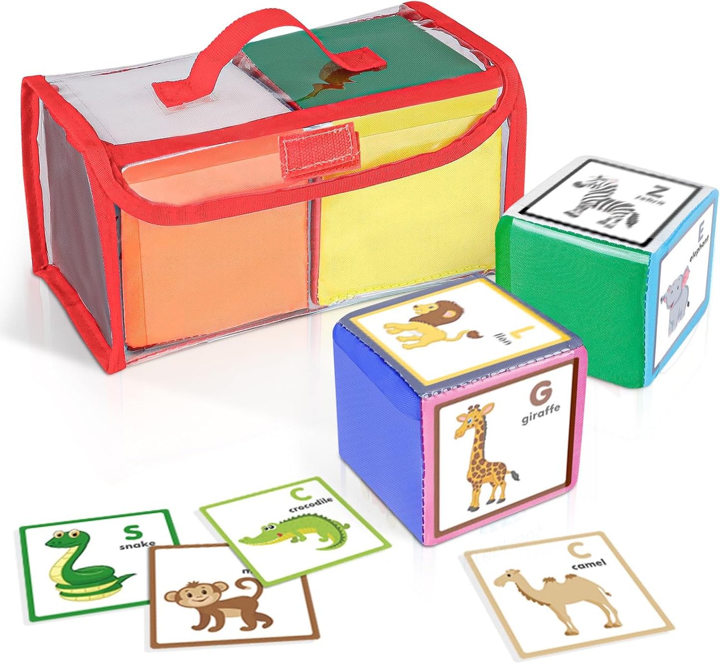 Skiennix Large Visual Schedule - DIY Educational Game Dice for Interactive Learning