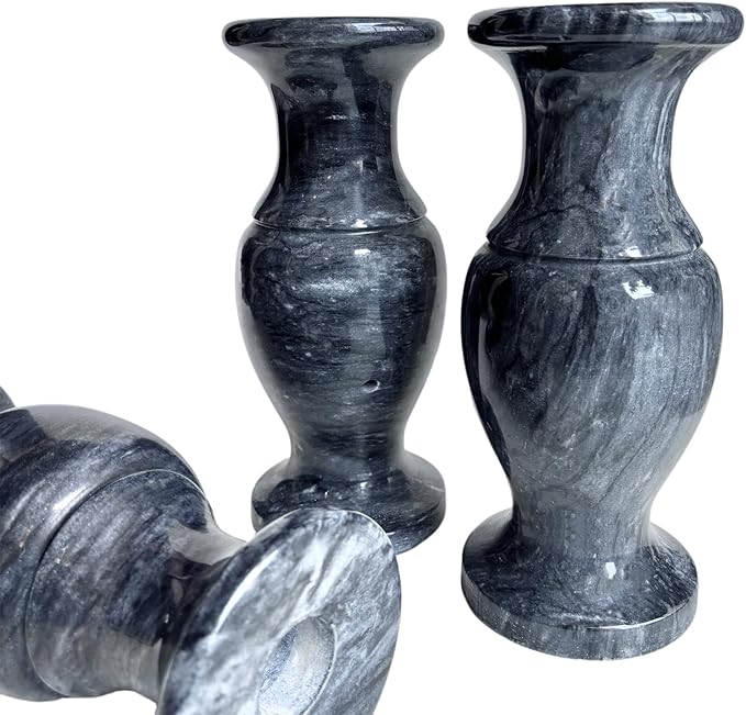 Cemetery Vases for Grave Decorations,Natural Granite Flower Vases for Cemetery. (1)