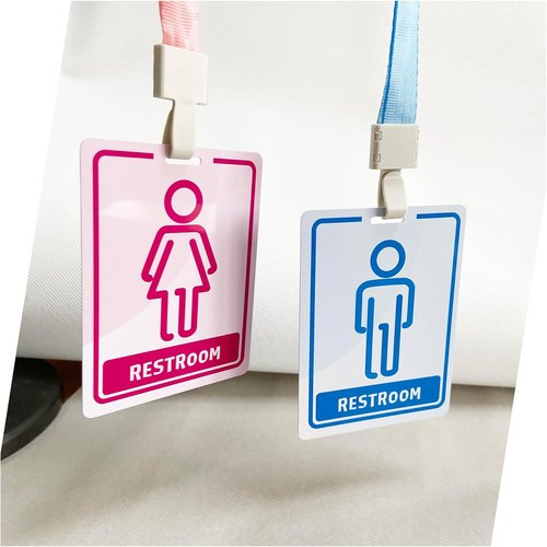 Regine Switzerland Restroom Pass Keychain - Durable Key Holder for School Toilets | Unisex Design
