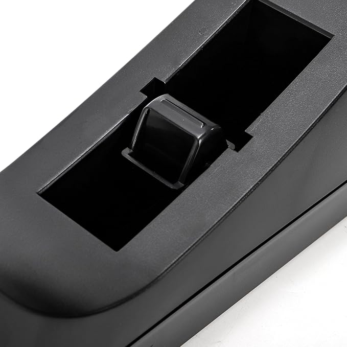 Suwimut 10 Pack Desktop Tape Dispenser, 1 Inch Core Tape Dispensers with 10 Rolls Invisible Tapes Refills, Non Skid Base Plastic Tapes Roll Dispenser Bulk for Desk Office Home School, 0.7 x 985 Inches