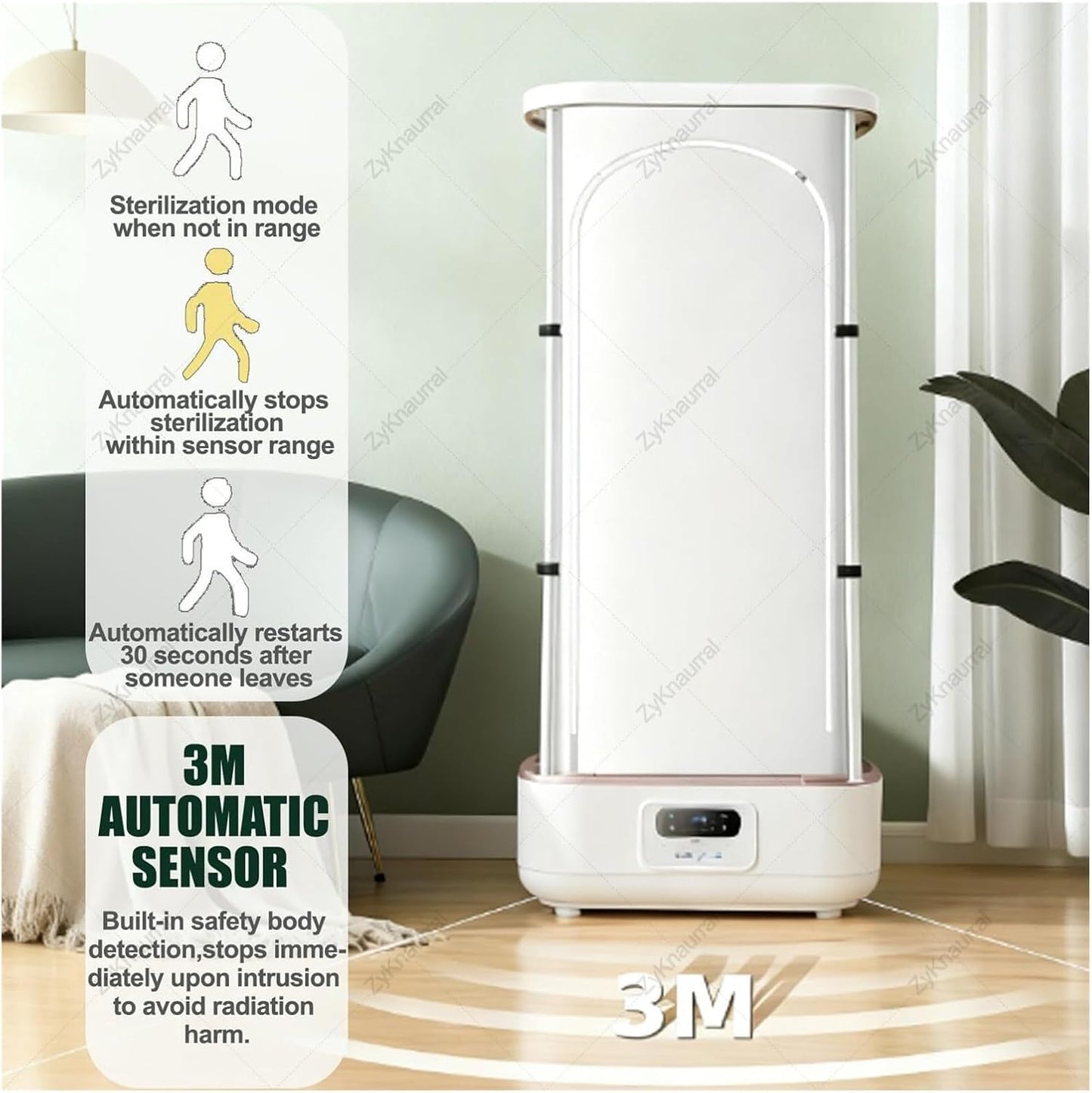 Skiennix Automatic Ironing Machine - Portable Steam Clothes Folding & Wrinkle Removal with Remote Control