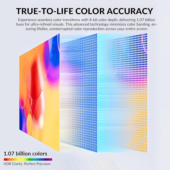ZZA 32 Inch 4K UHD Curved Monitor (3840x2160), VA,60Hz Refresh Rate, 100% sRGB, Adaptive Sync, 178° Viewing Angle, HDMI/DisplayPort, VESA 100x100mm Mount Compatible, Tilt Adjustable - Black
