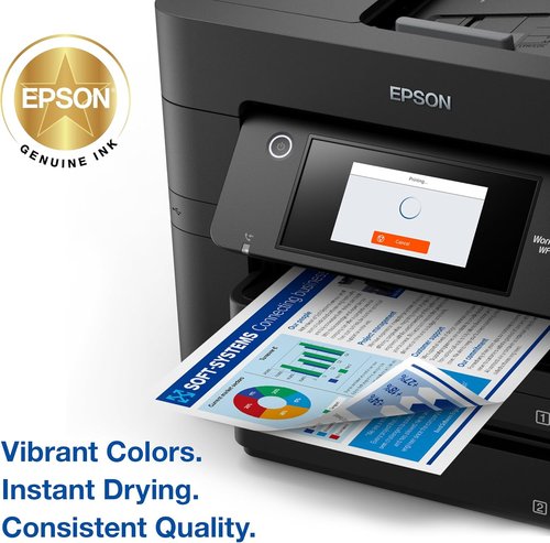 EPSON 822 DURABrite Ultra High Capacity Black Ink Cartridge - Compatible with WorkForce Pro WF-3820, 3823, 4820, 4830, 4833, 4834