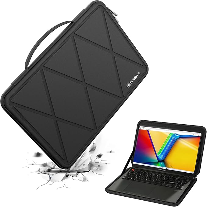 Smatree Hard EVA Protective Sleeve Compatible for 16 inch ASUS Vivobook 16 M1607,for 16 inch ExpertBook B3 B3605/B5 B5605, 16inch Vivobook Pro 16X N7601/Pro 16X OLED/Pro16/S 16 FLIP OLED Case (X8283)
