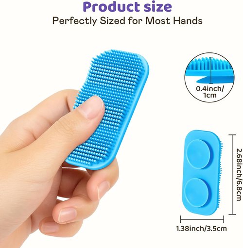 Bristle Tactile Sensory Calm Strips - Soft & Gentle Suction Cup Fidget Toys for Kids | 8PC Set for Autism & ADHD Relief