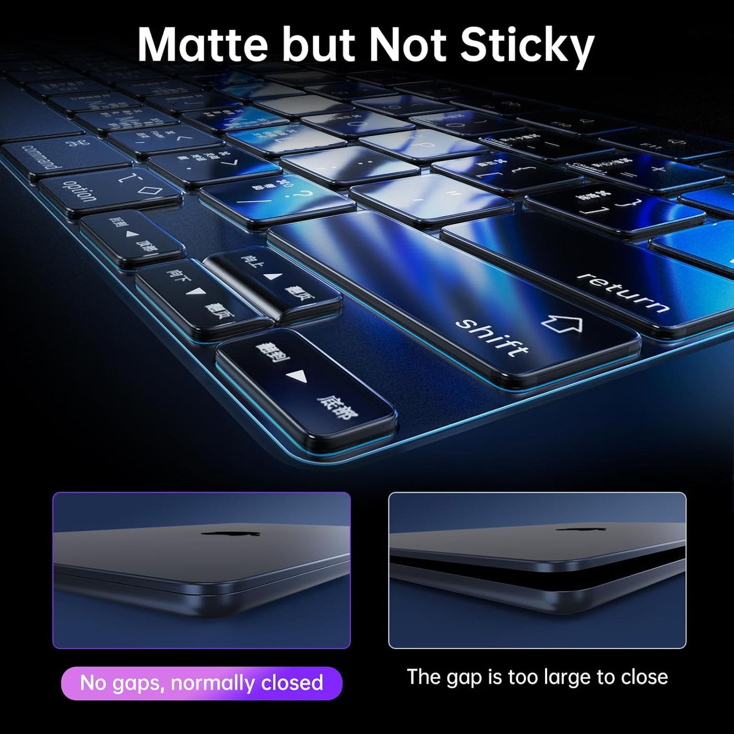 Soonjet MacBook Pro 16-Inch Case - Hard Shell with Keyboard Cover | Matte Clear for M5 M4 M3 M2 M1 Pro/Max (2021-2026)