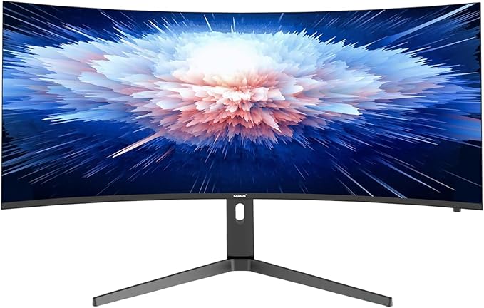 Gawfolk 40-inch IPS WUHD 5K (5120x2160) Ultrawide Curved 120Hz Gaming Computer Monitor, 2500R PC Screen, 21:9, 120% sRGB, Adaptive sync,with Speaker,Supports Lifting Rotating,DisplayPort, HDMI, Black