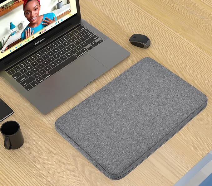 17 inch Laptop Sleeve Case for 2025 HP 17.3 Touchscreen Laptop, HP Envy 17, Pavilion 17, ASUS Vivobook 17, 17-in Water-Resistant Computer Notebook Bag
