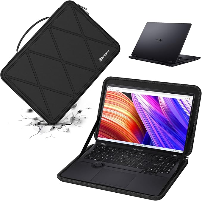 Smatree Hard EVA Protective Sleeve Case Compatible for 16 inch ASUS ProArt Studiobook Pro 16 OLED W7600/W5600/H7600 Laptop, Waterproof Hard Case for 16 inch ASUS Laptop(X8303)