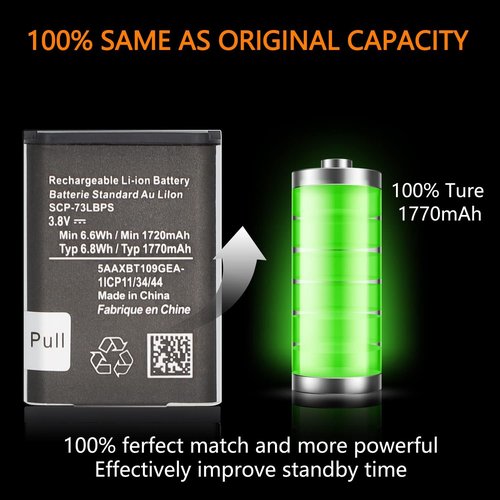 Kyocera SCP-73LBPS Battery - 2025 Upgraded Replacement for DuraXV Extreme E4810 | Reliable Power Source
