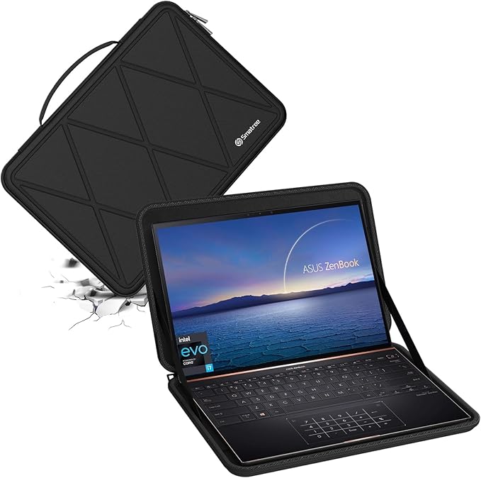 Smatree Hard EVA Protective Sleeve Compatible for 14 inch ASUS TUF Gaming A14 2025/2024,for 14inch Zenbook 14 Flip OLED UP3404,for 13.9inch Zenbook S UX393,for Lenovo ThinkBook Plus Gen 6 Case(X8045)