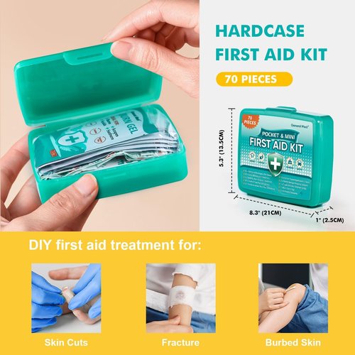 General Medi 420-Piece First Aid Kit - Premium Medical Supplies for Home, Travel & Outdoor Use