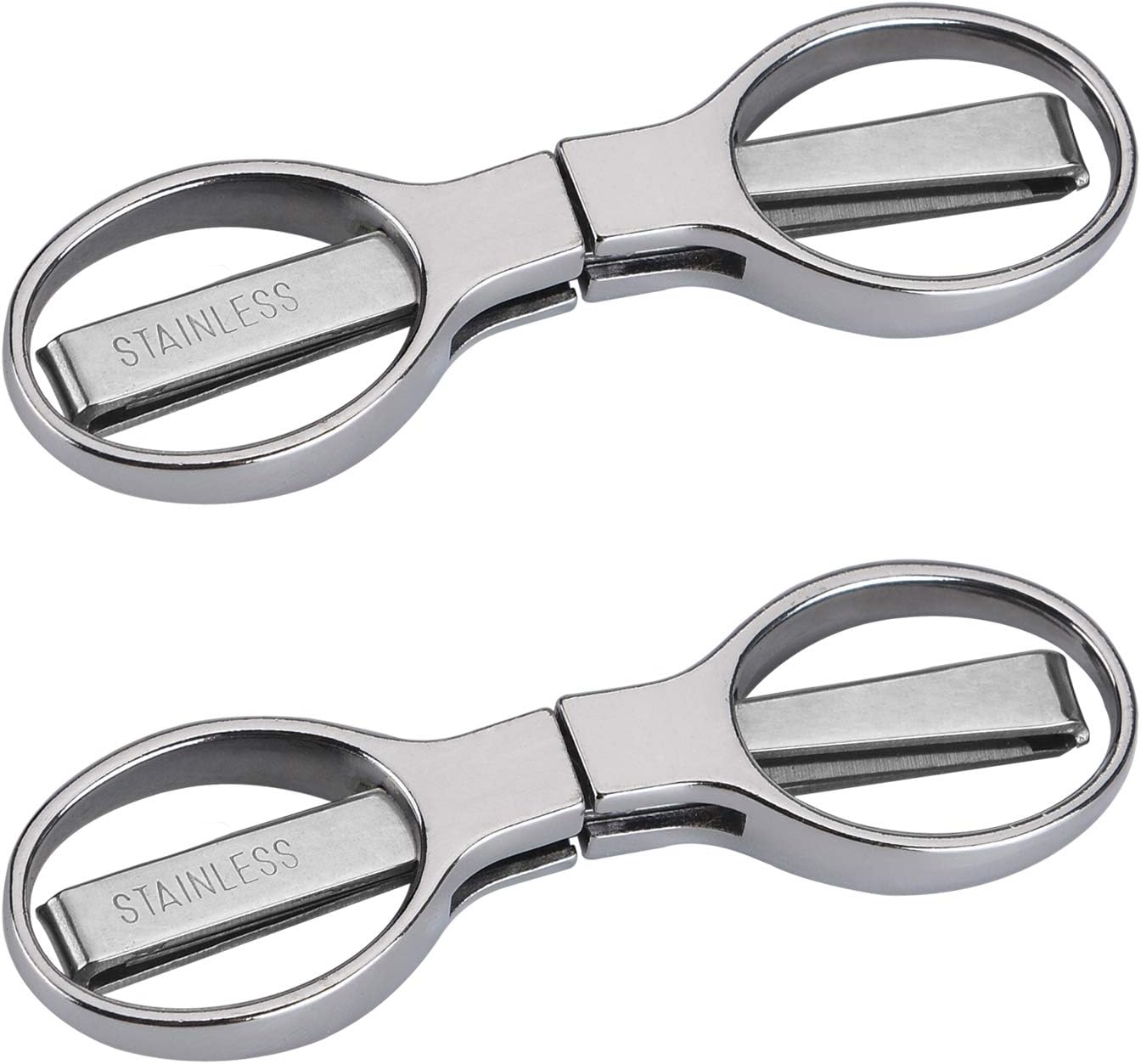 Skiennix Folding Scissors - Portable Stainless Steel Telescopic Cutter | Compact for Home & Travel