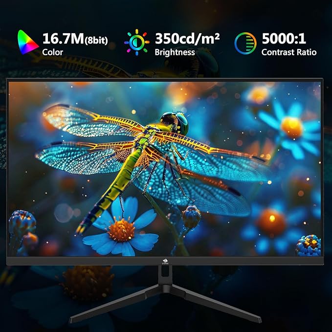24.5" Gaming Monitor 240Hz, Z-Edge UG25F FHD 1920x1080 Computer Monitor, 1ms Frameless LED, Contrast Ratio 5000:1