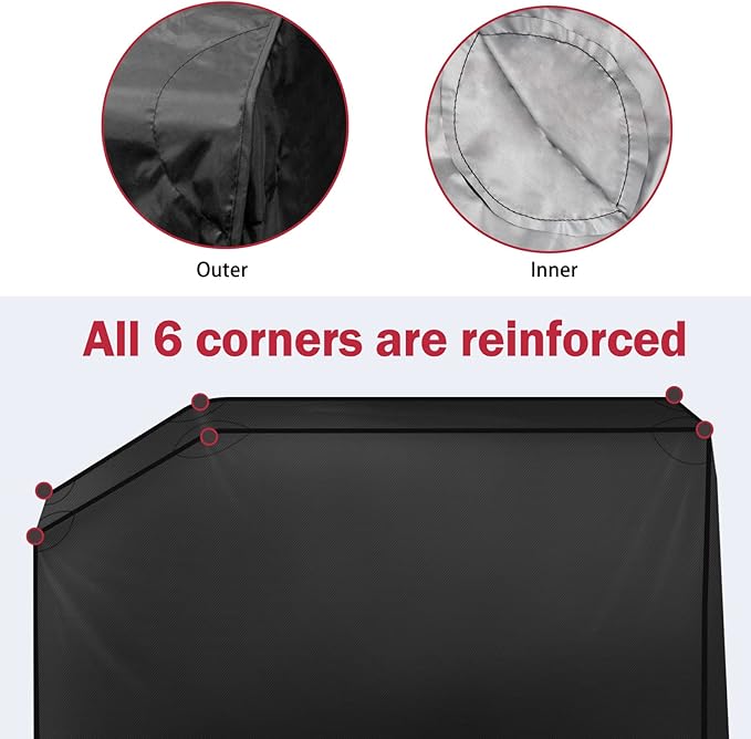 iCOVER 28 inch Griddle Cover for Blackstone,Waterproof Lightweight Polyester Flat Top BBQ Covers for 28" Outdoor Cooking Gas Grill Griddles with One Side Shelf
