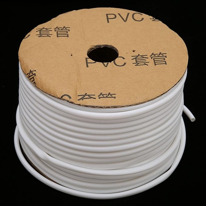 PVC Casing Wire Core Marking Protection Sheath Tube Durable Flexible Wear for Supvan Tube Printers 2Pcs (ZMY-4.0)