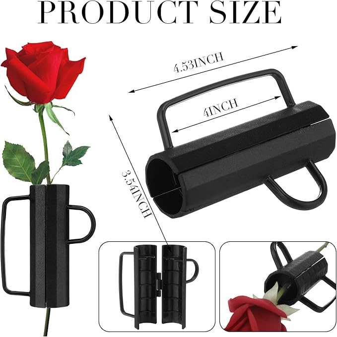 2 Pcs Rose Thorn Stripper Tool Thorn Remover for Roses Leaf Leaf Stripping Tool Flower Stem Cleaner Cutter for Outdoor Gardening Flower Arrangement Florist Supplies
