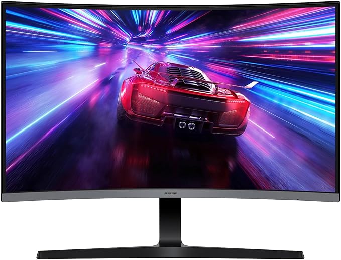 Samsung 27-inch S3 (S39GD) FHD 100Hz Curved Monitor, Game Mode, Eye Saver Mode, Multiple Connectivity with HDMI Port, Built-in Speakers, LS27D396GANXZA, 2025