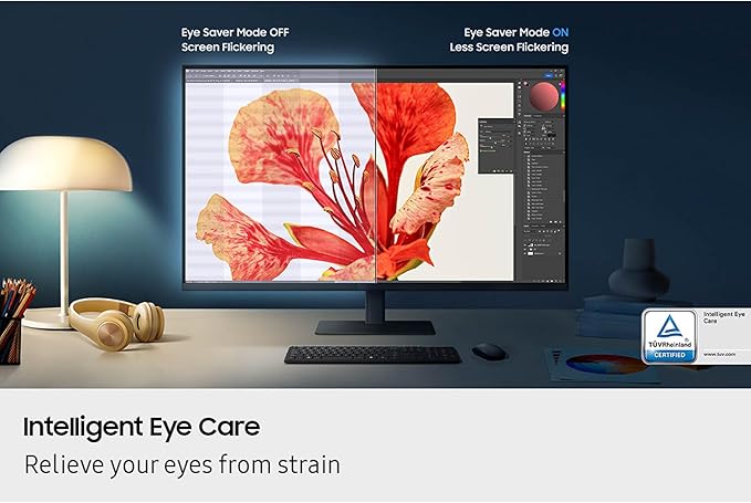 Samsung 37" ViewFinity S7 (S70D) 4K UHD HDR10 High Resolution Monitor, DP Port, TUV-Certified, 2025, LS37D700EANXZA