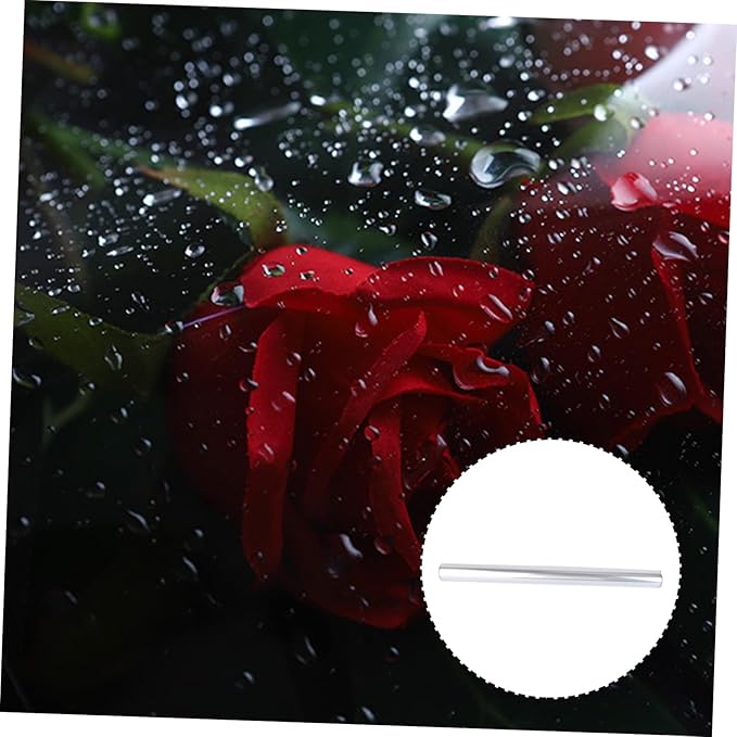 DEARMAMY Transparent Cellophane Wrap Roll Clear Flower Wrapping for Bouquets and Basket Packaging Moisture-resistant Craft Supply for and Party Presentation