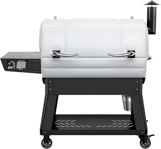 Grill Insulation Blanket for recteq Flagship 1100 Grill, Insulated Blanket Replacement for recteq Flagship 1100, Pellet Grill Blanket, Save Heat for Winter Cooking