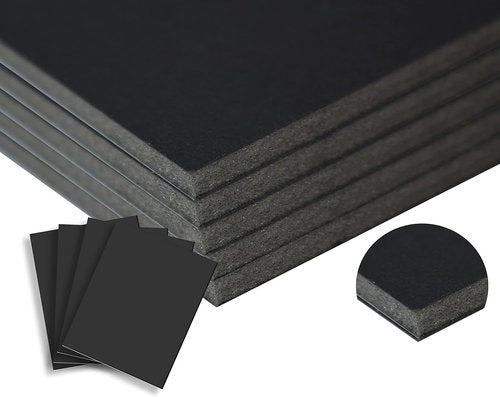 Black Foam Board | 11x17 Inches | 250 Pack | 3/16 Inch Thick Quality Foam Core for Posters