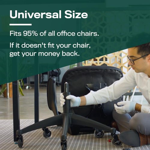 Office Chair Cylinder Replacement - Heavy Duty Pneumatic Gas Lift Piston for Desk & Gaming Chairs