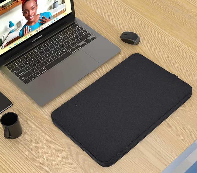 17 inch Laptop Sleeve Case for HP 17 inch Laptop/HP Envy 17 / Pavilion 17, Dell Inspiron 17, Lenovo Ideapad 3, Asus Vivobook 17, Acer Aspire 17.3 Laptops Water-Resistant Notebook Bag