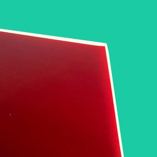 Flipside Products Foam Project Boards - 36” x 48” Red Trifold Display Boards - 3 Pack, 3/16'' Thick