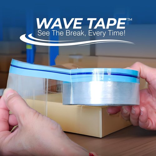 Easy-End-Find Heavy Duty Clear Packing Tape - 2 Pack, 1.88 in Wide, 60 Yards for Effortless Packaging