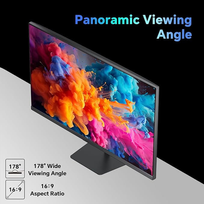 KTC 24.5 Inch FHD 100Hz IPS Computer Monitor, 1080P Eye Care PC Gaming Monitor, Adaptive-Sync, Low Blue Light, HDR, VESA Mount with HDMI VGA for Home Office, H25B7